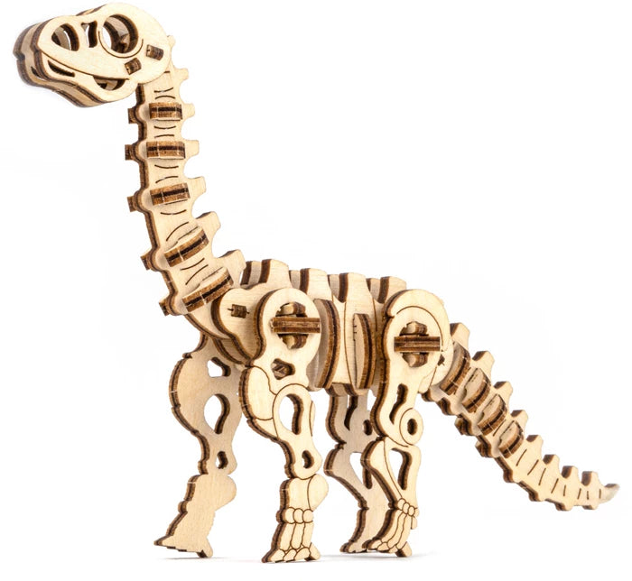 Wooden City 3D Diplodocus Jurassic Series