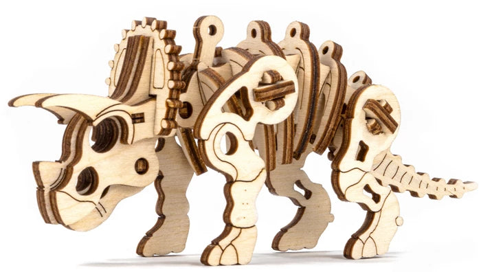 Wooden City 3D Triceratops Jurassic Series