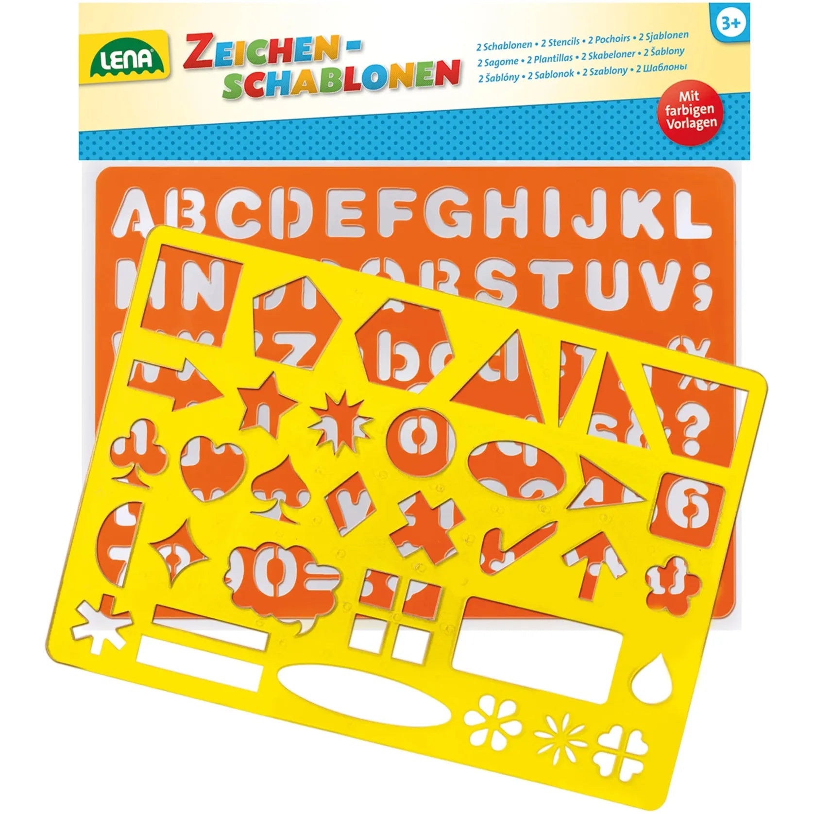 Zeichenschablonen ABC