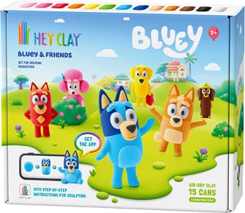 Hey Clay Bluey 15 Dosen, d/e