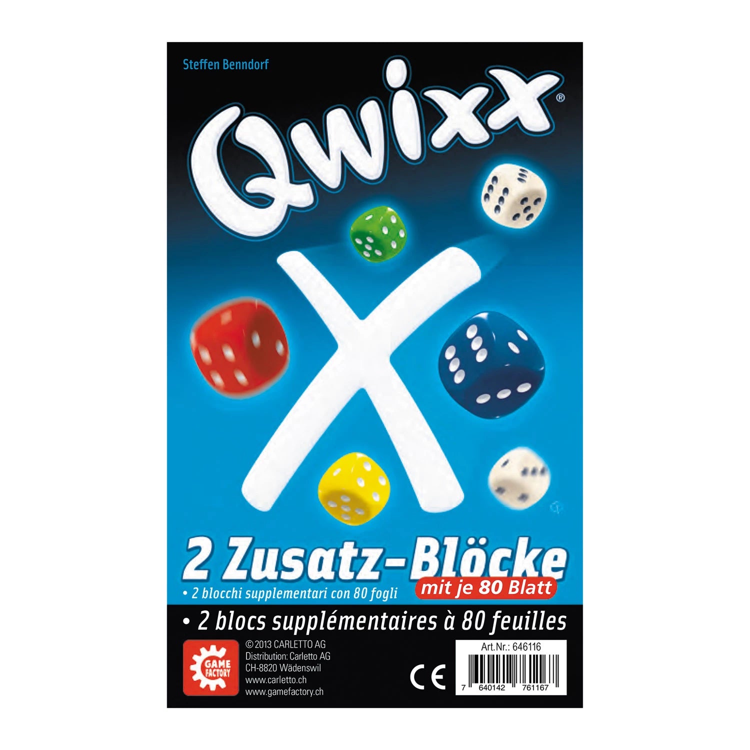 Game Factory Qwixx - Zusatzblöcke