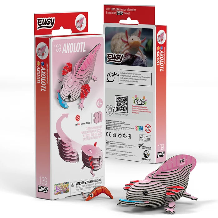 3D Bastelset Axolotl
