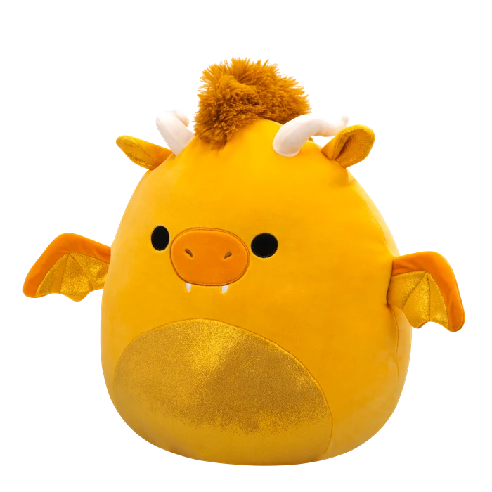 Squishmallows Drache Gold