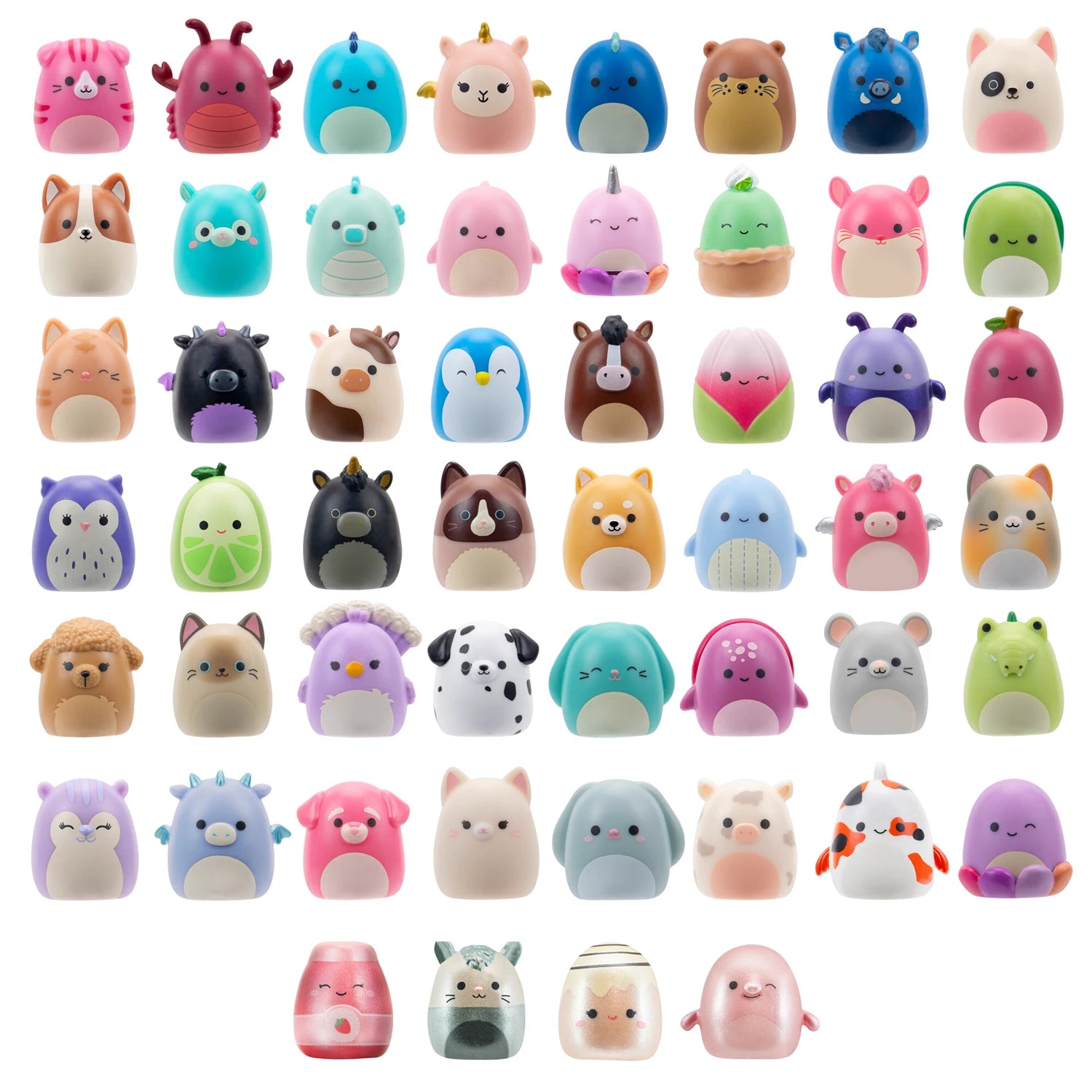 Squishmallows Squish-a-longs Ringe 2.5cm Blind ass. 