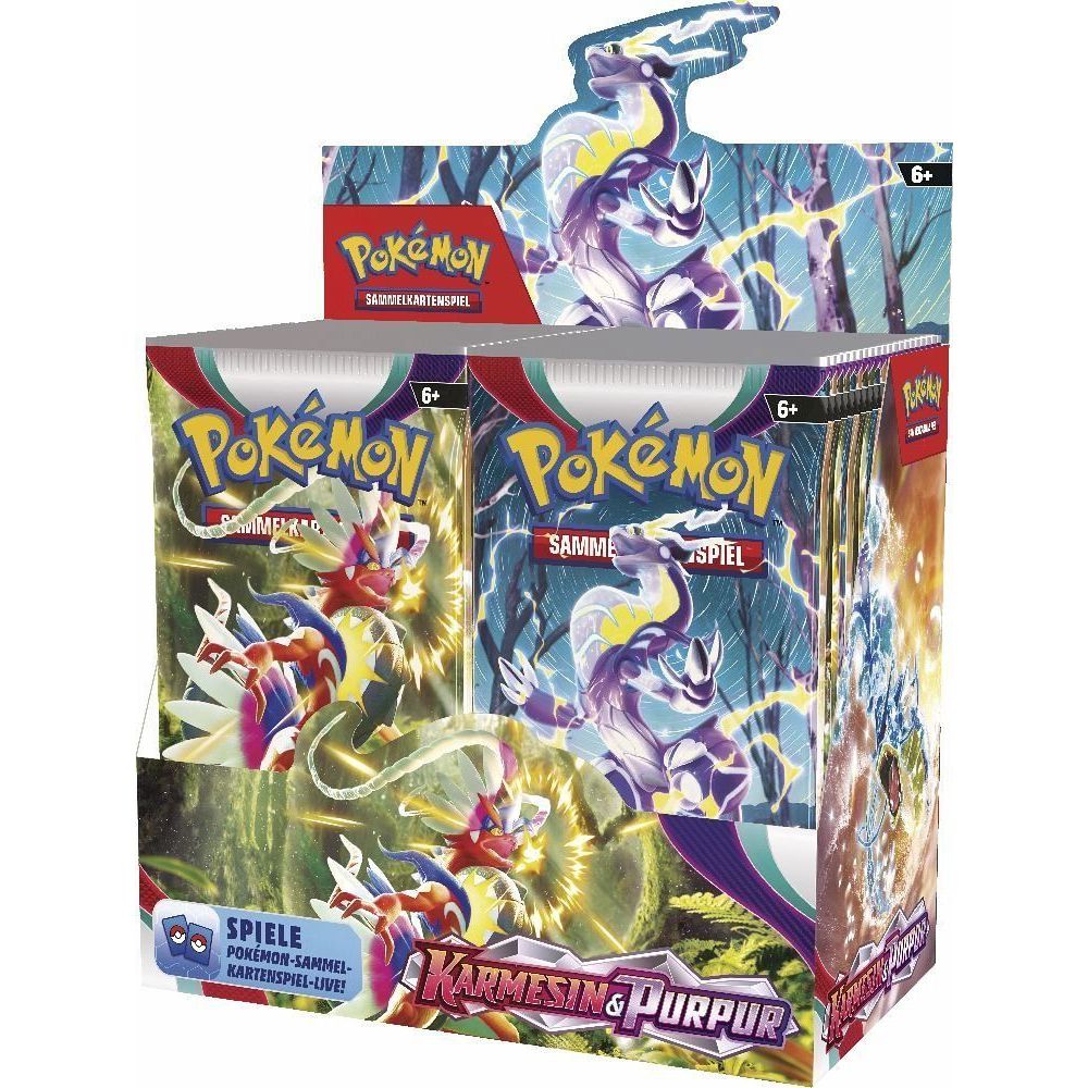 Pokémon-DE SV01 'Karmesin & Purpur' Booster 10K.