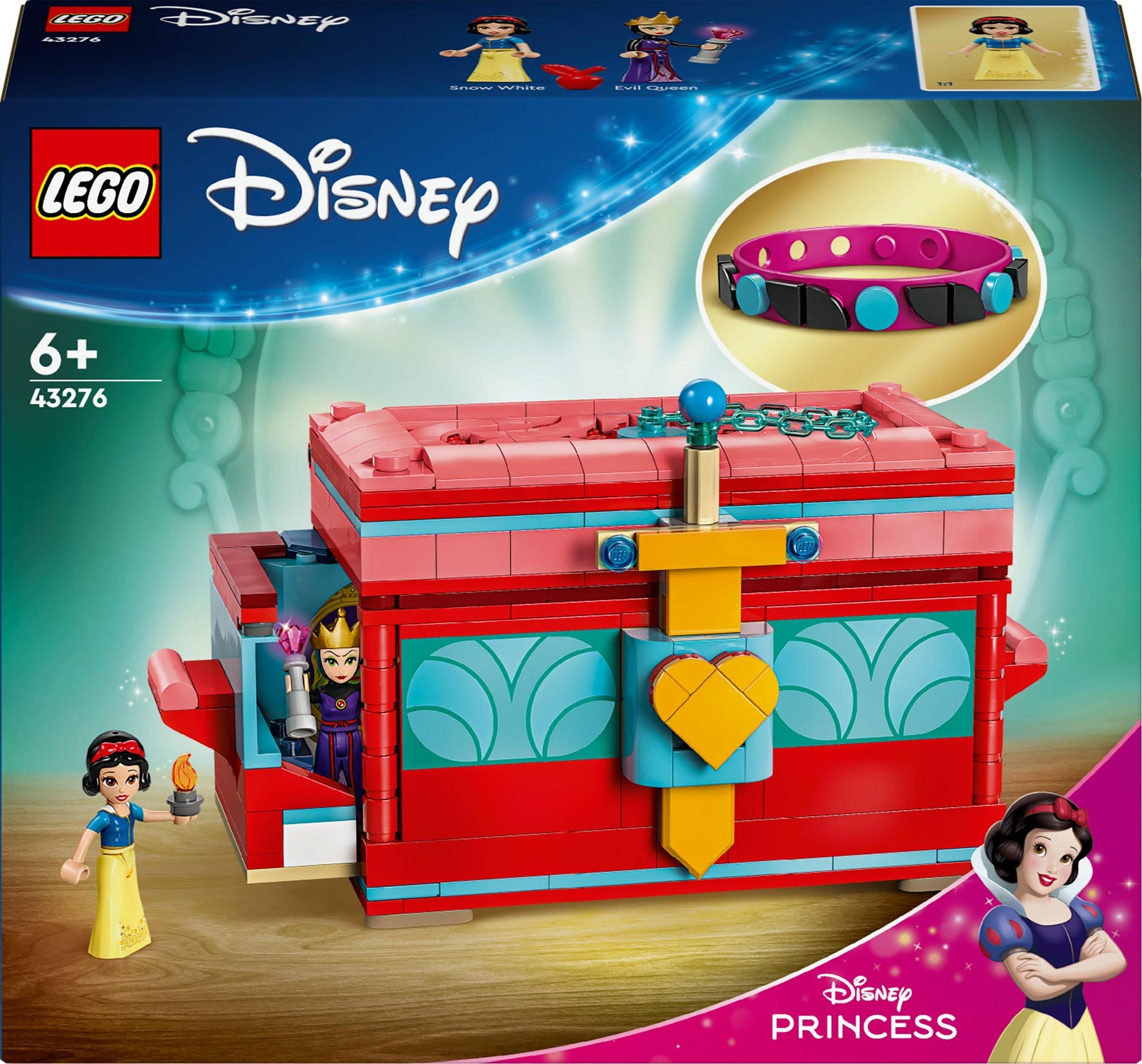 LEGO Disney Schneewittchens Schmuckkassette 43276