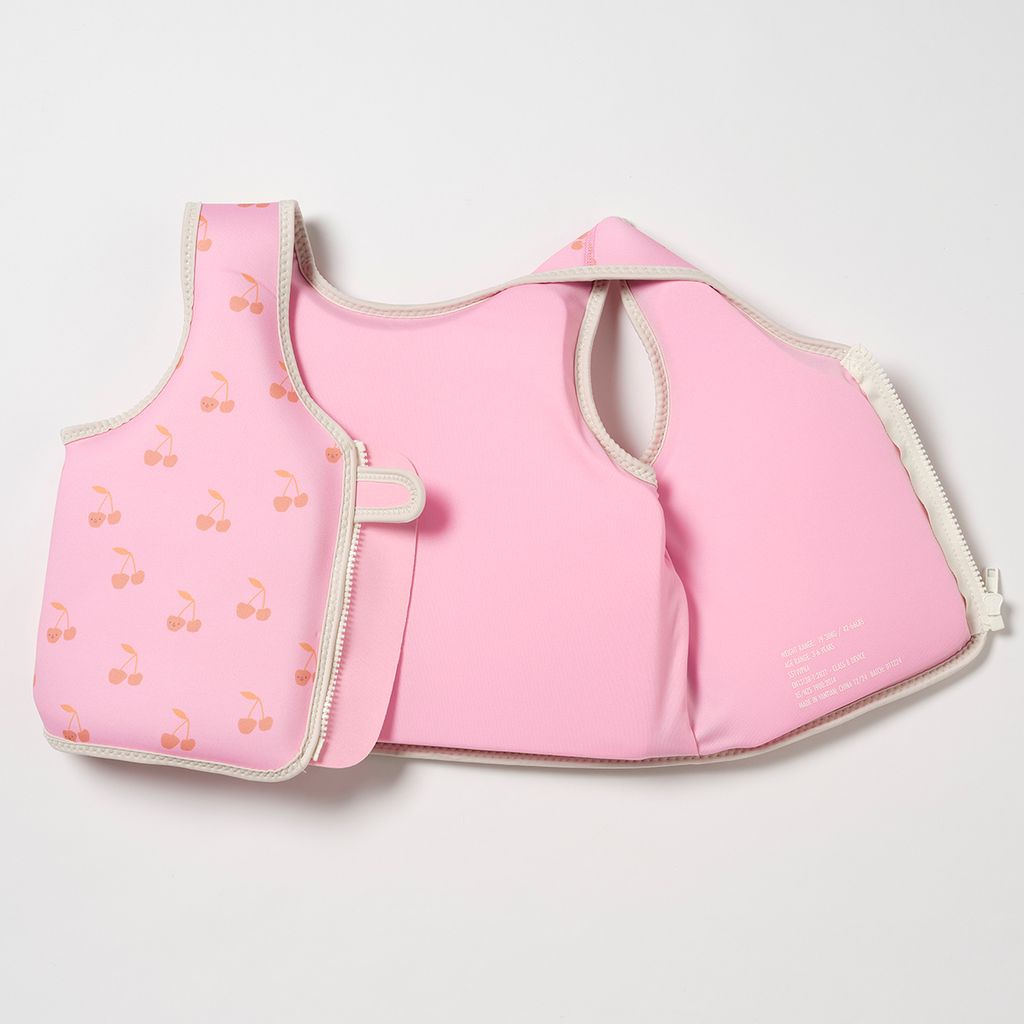 Sunnylife Kinder Schwimmweste 3-6 Cotton Candy Cherry