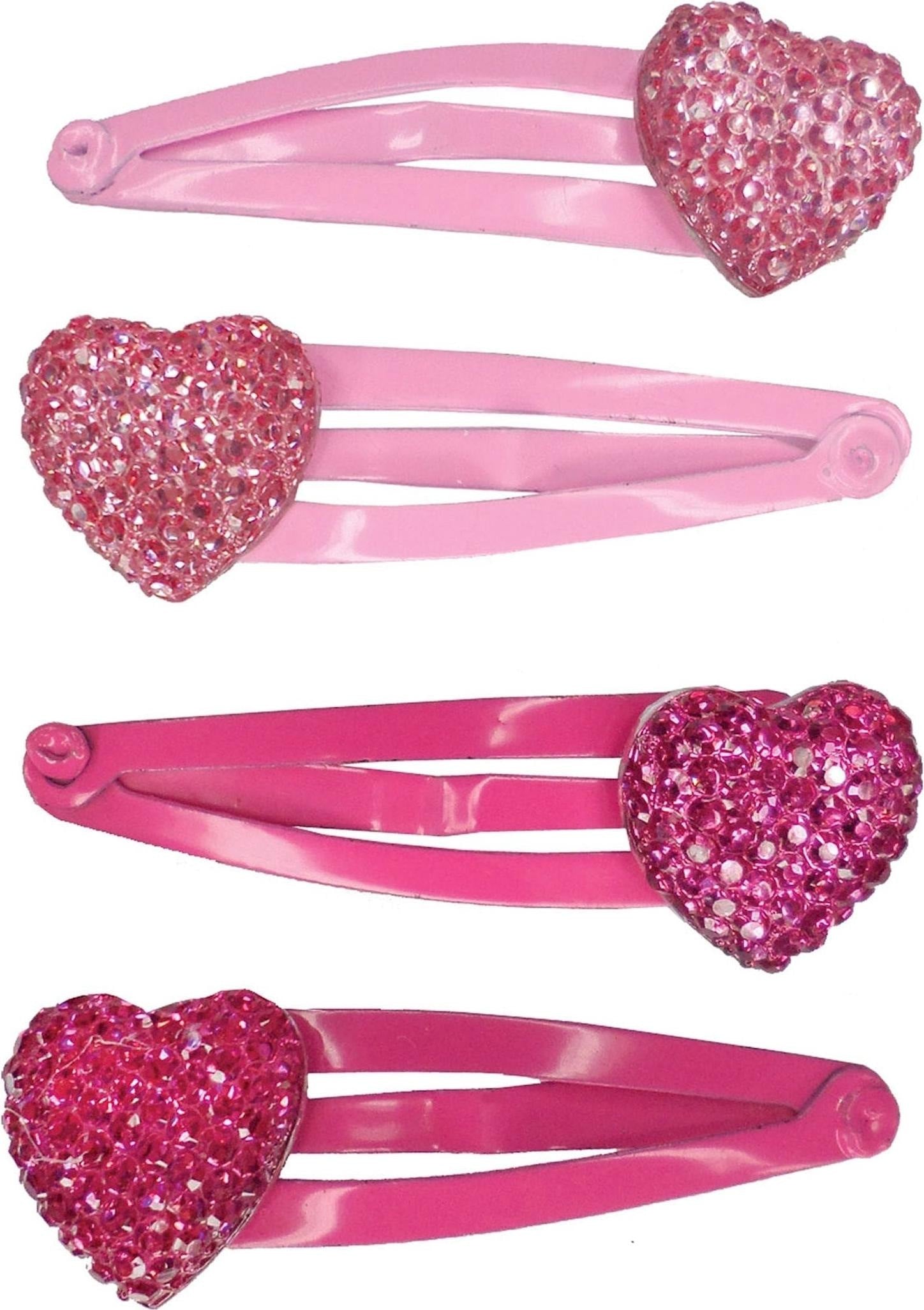 Haarclips Sparkly Heart