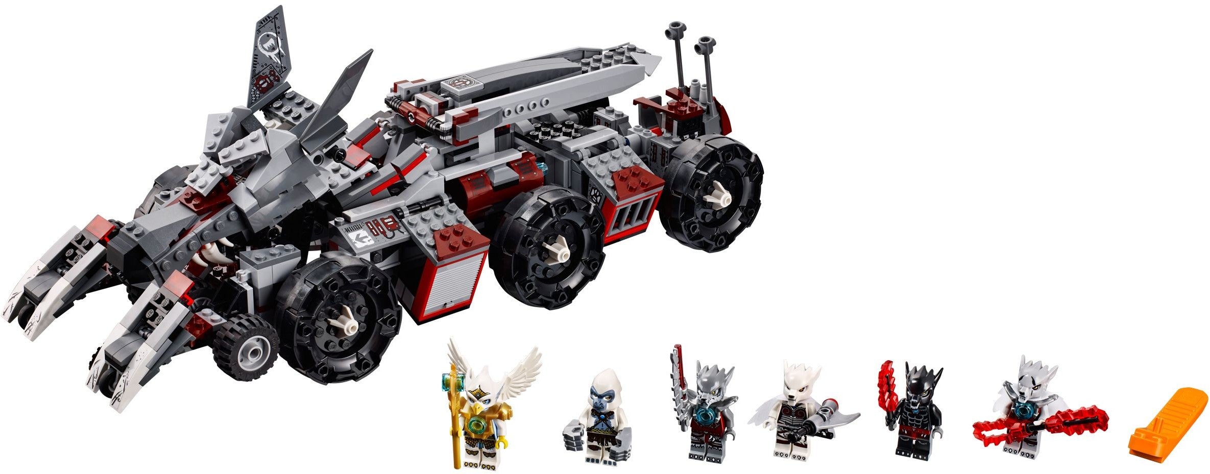 LEGO Legends of Chima Worriz Grosser Wolfstruck 70009