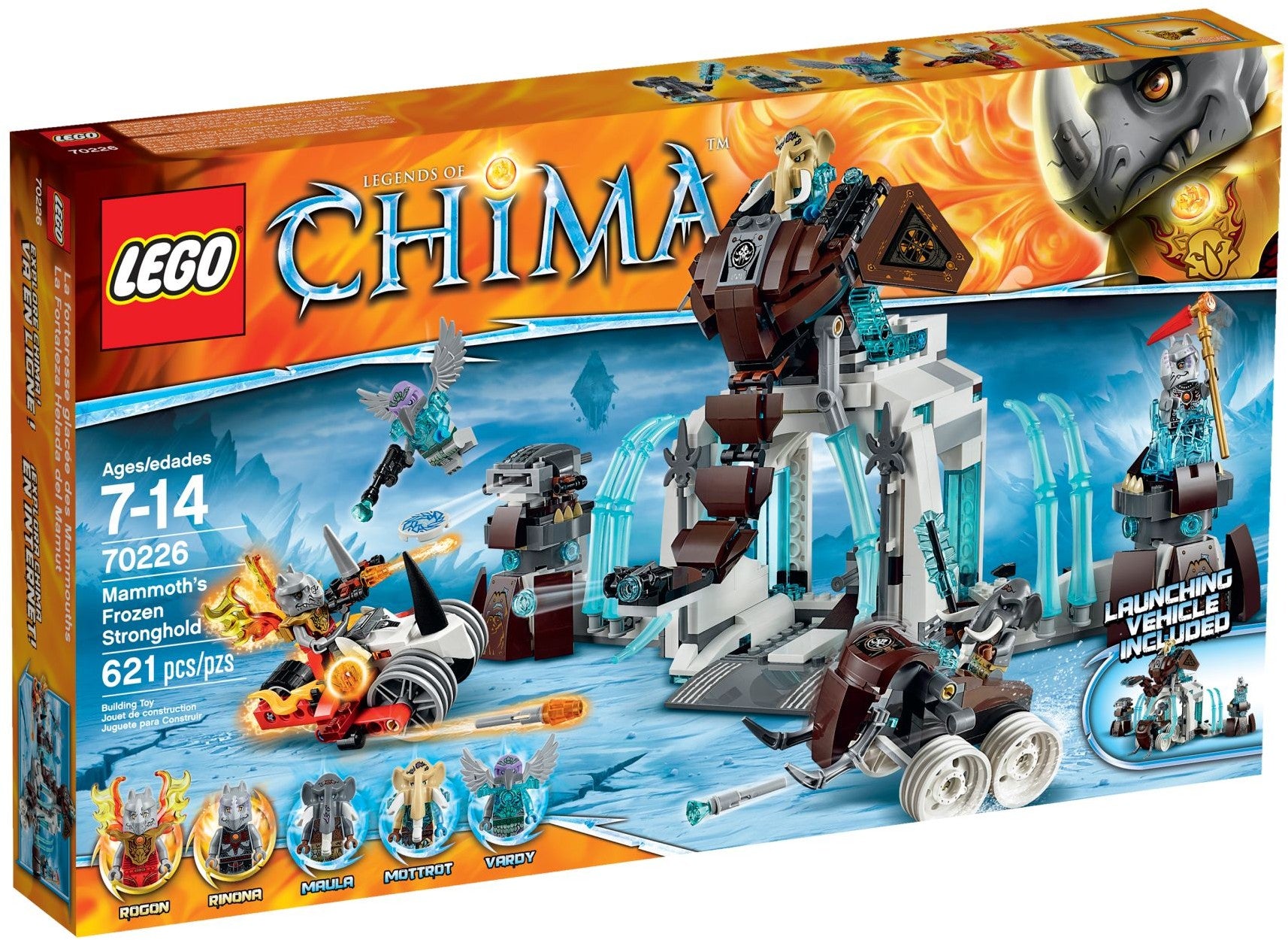 LEGO Legends of Chima Die Eisfestung des Mammuts 70226