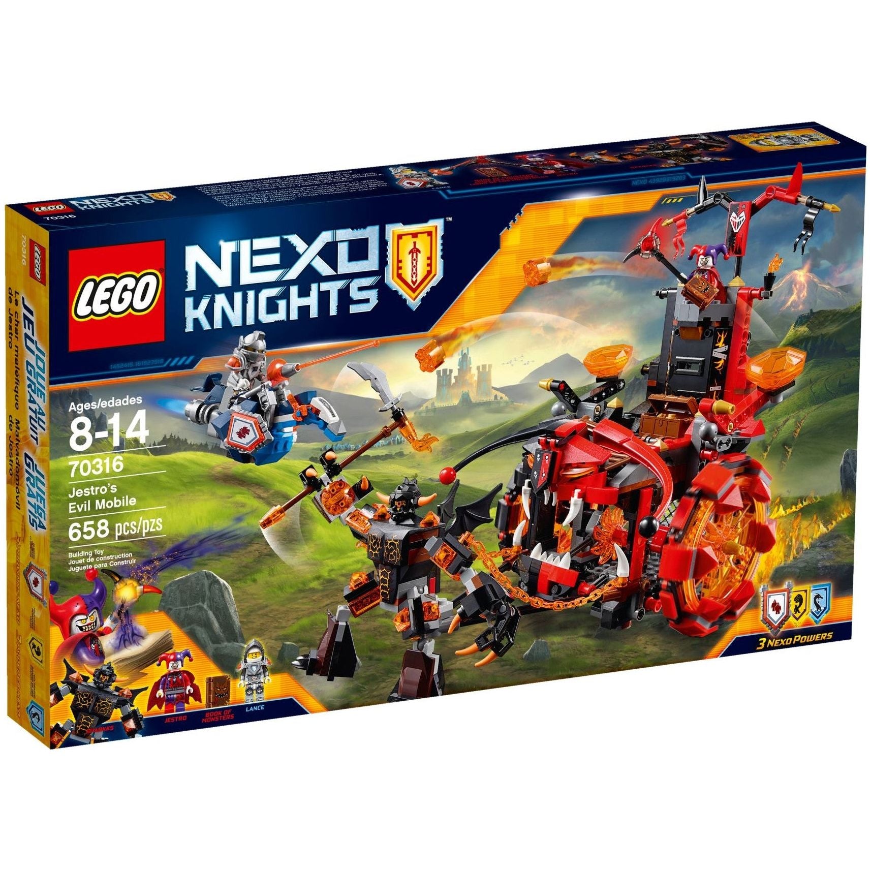 LEGO Nexo Knights Jestros Gefährt der Finsternis 70316