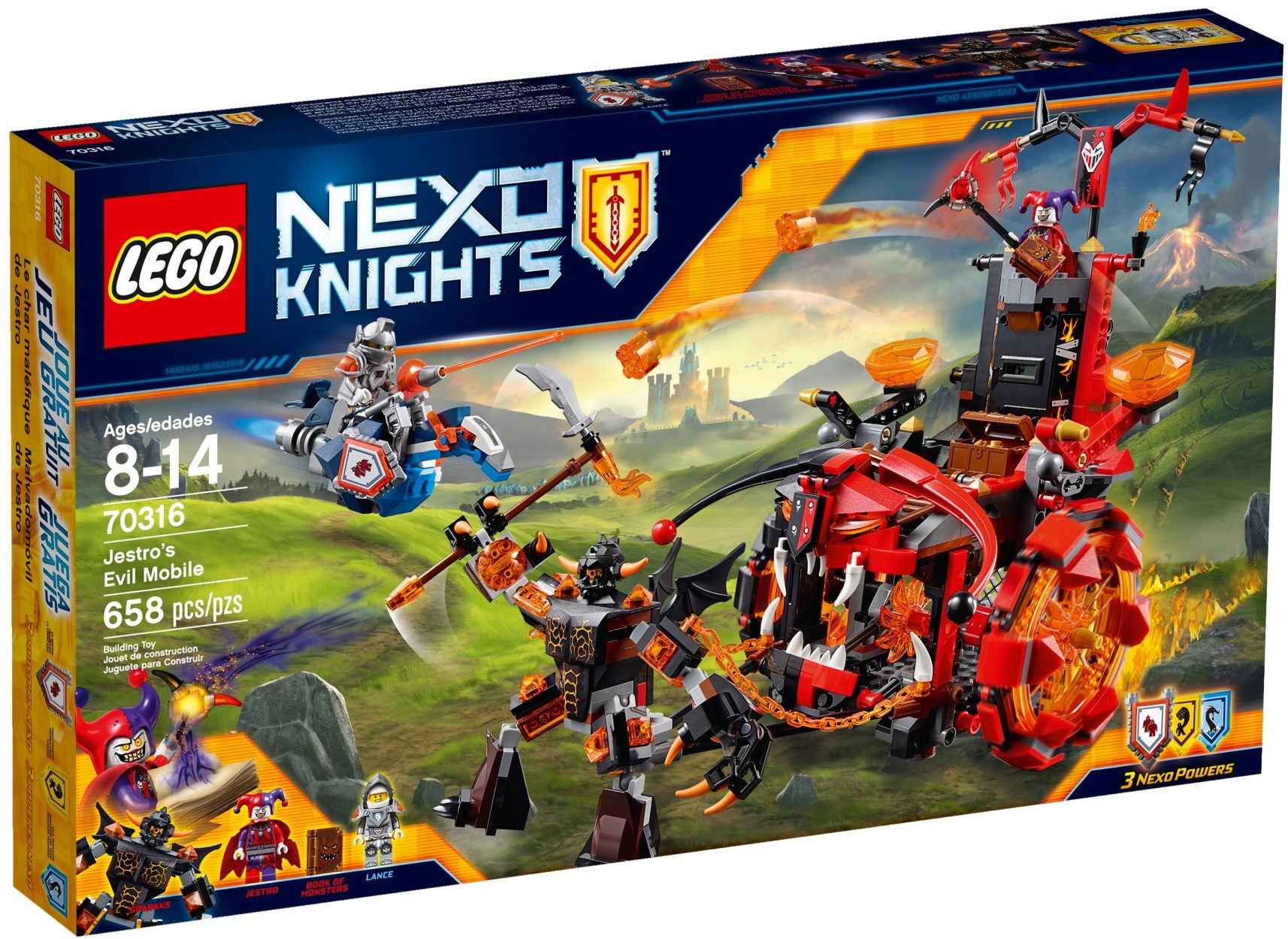 LEGO Nexo Knights Jestros Gefährt der Finsternis 70316