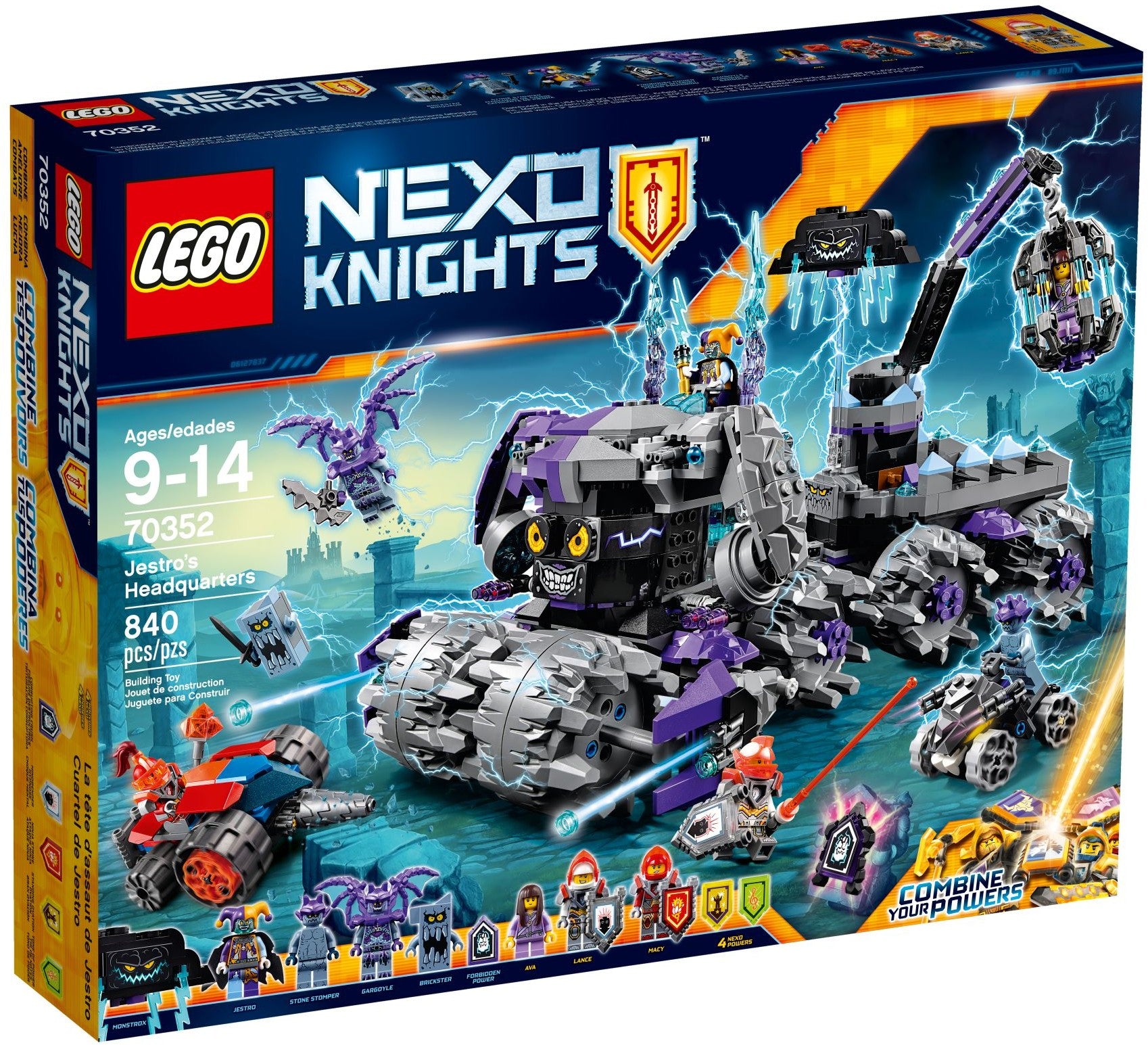 LEGO Nexo Knights Jestros Hauptquartier 70352