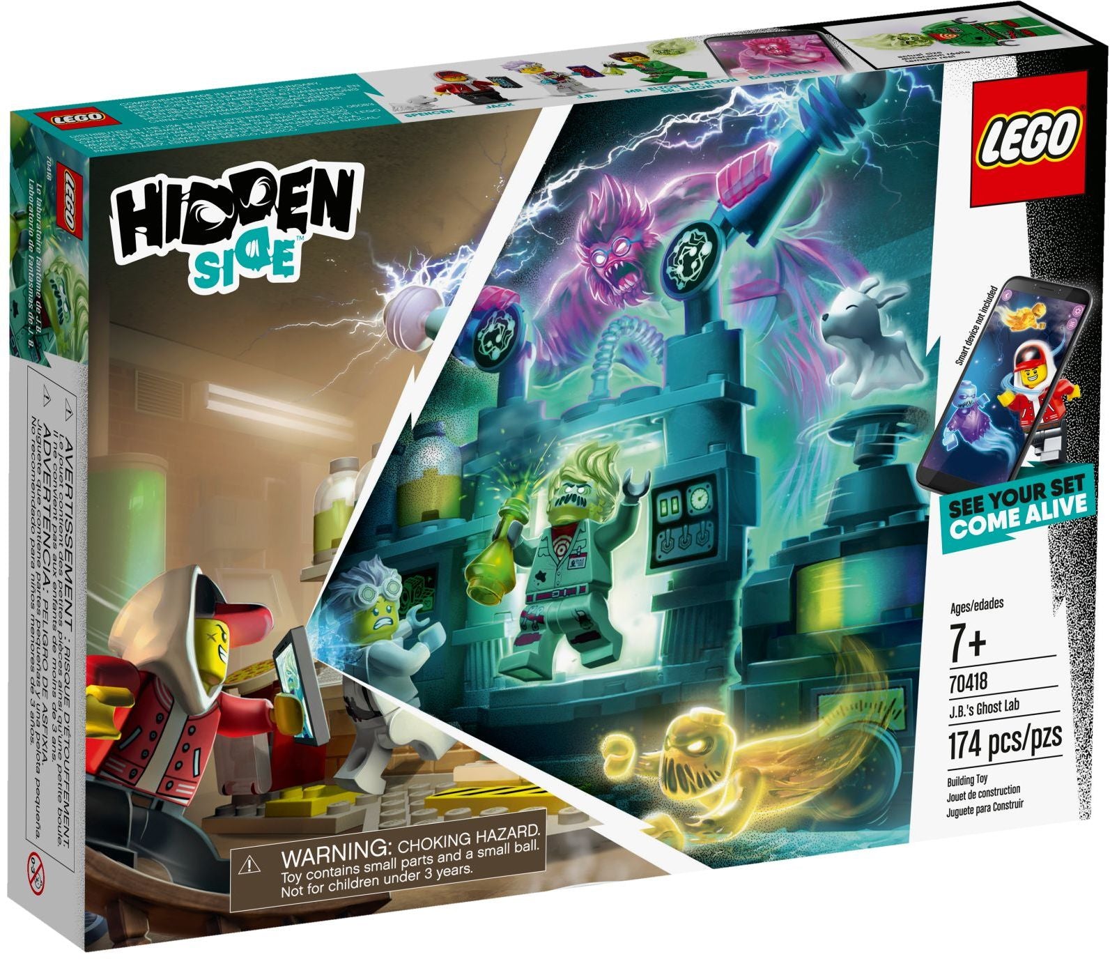 LEGO Hidden Side  J.B.'s Geisterlabor 70418