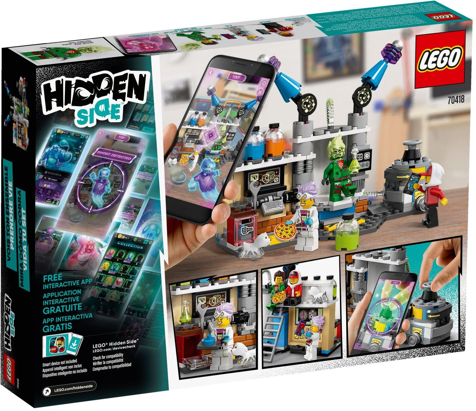LEGO Hidden Side  J.B.'s Geisterlabor 70418