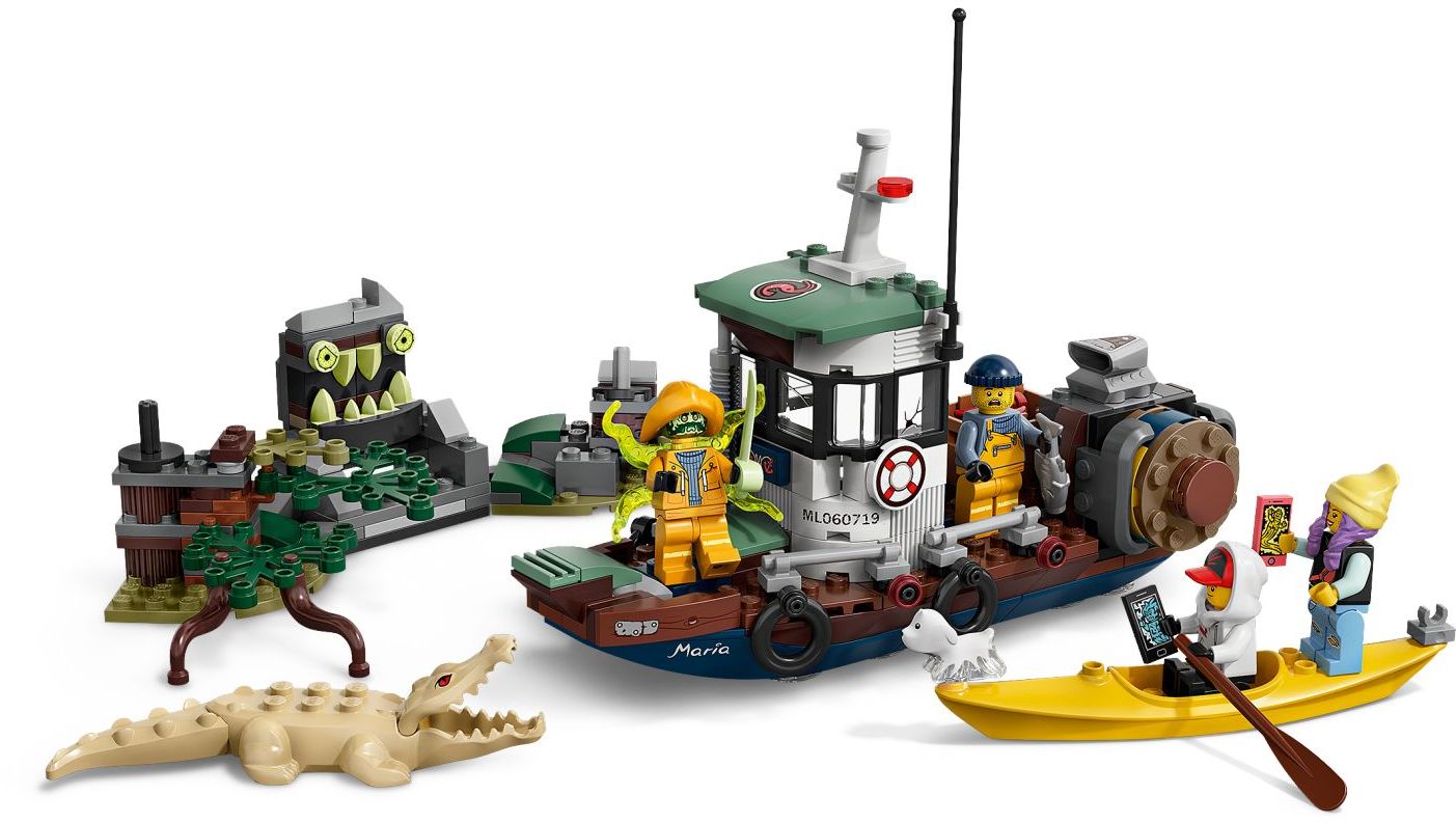 LEGO Hidden Side Gekenterter Garnelenkutter 70419