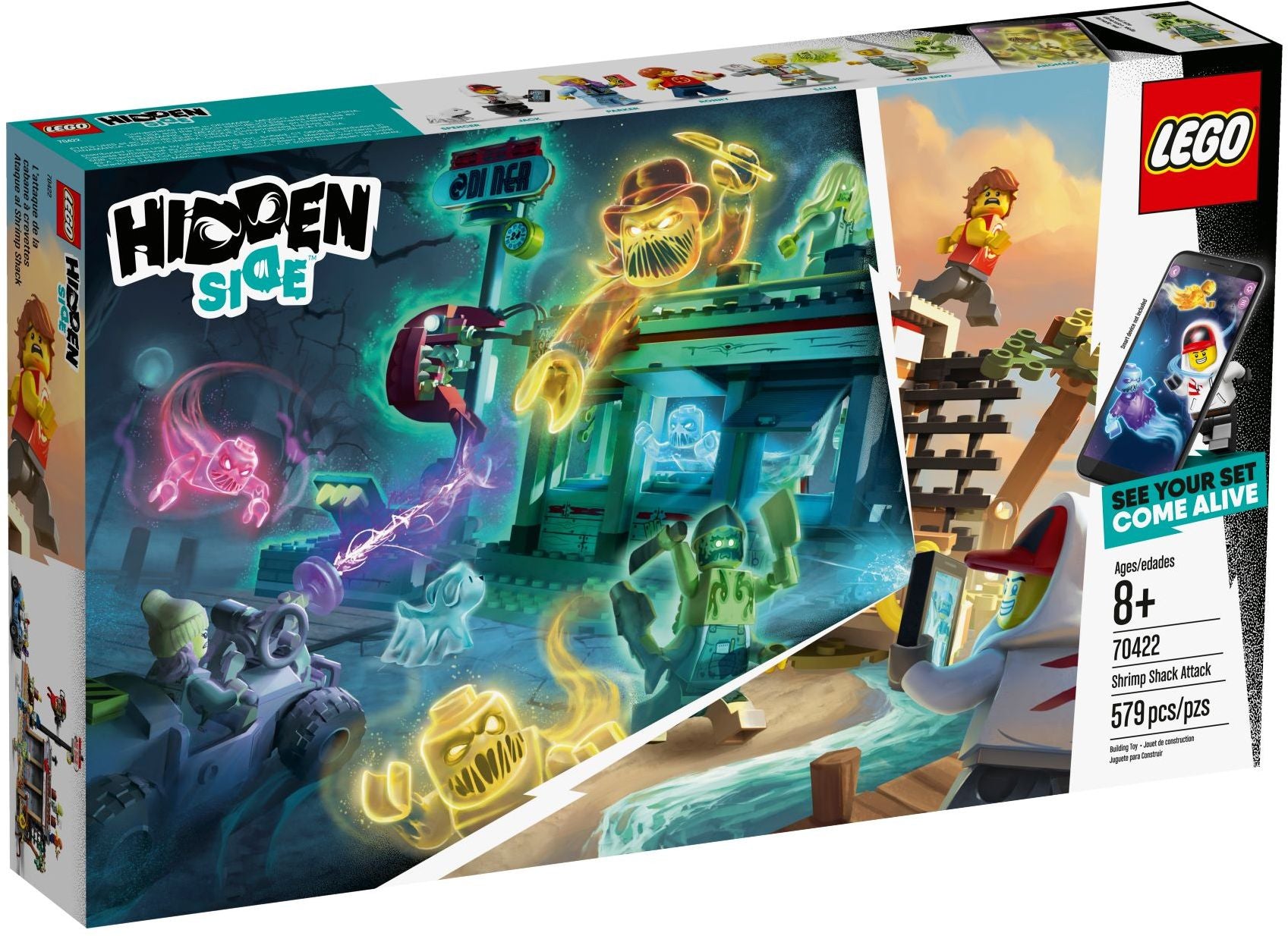 LEGO Hidden Side Angriff auf die Garnelenhütte 70422