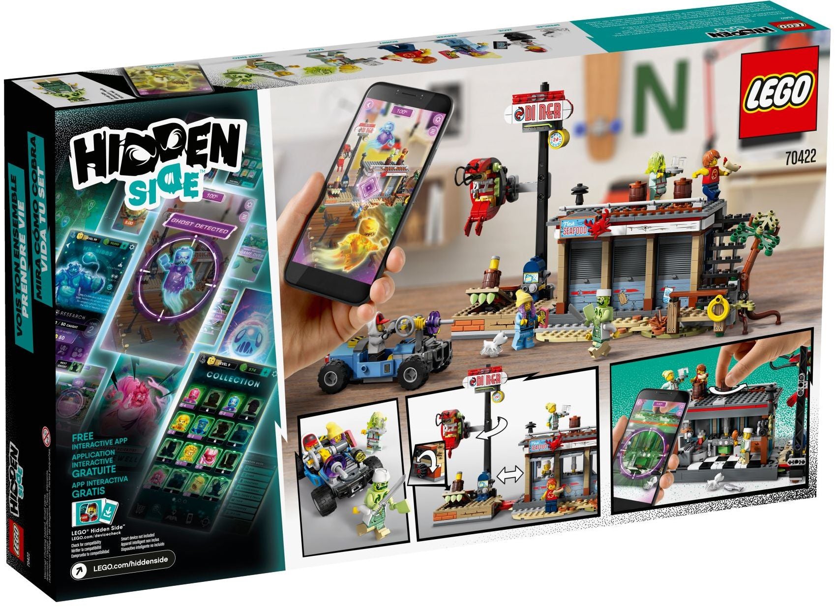 LEGO Hidden Side Angriff auf die Garnelenhütte 70422