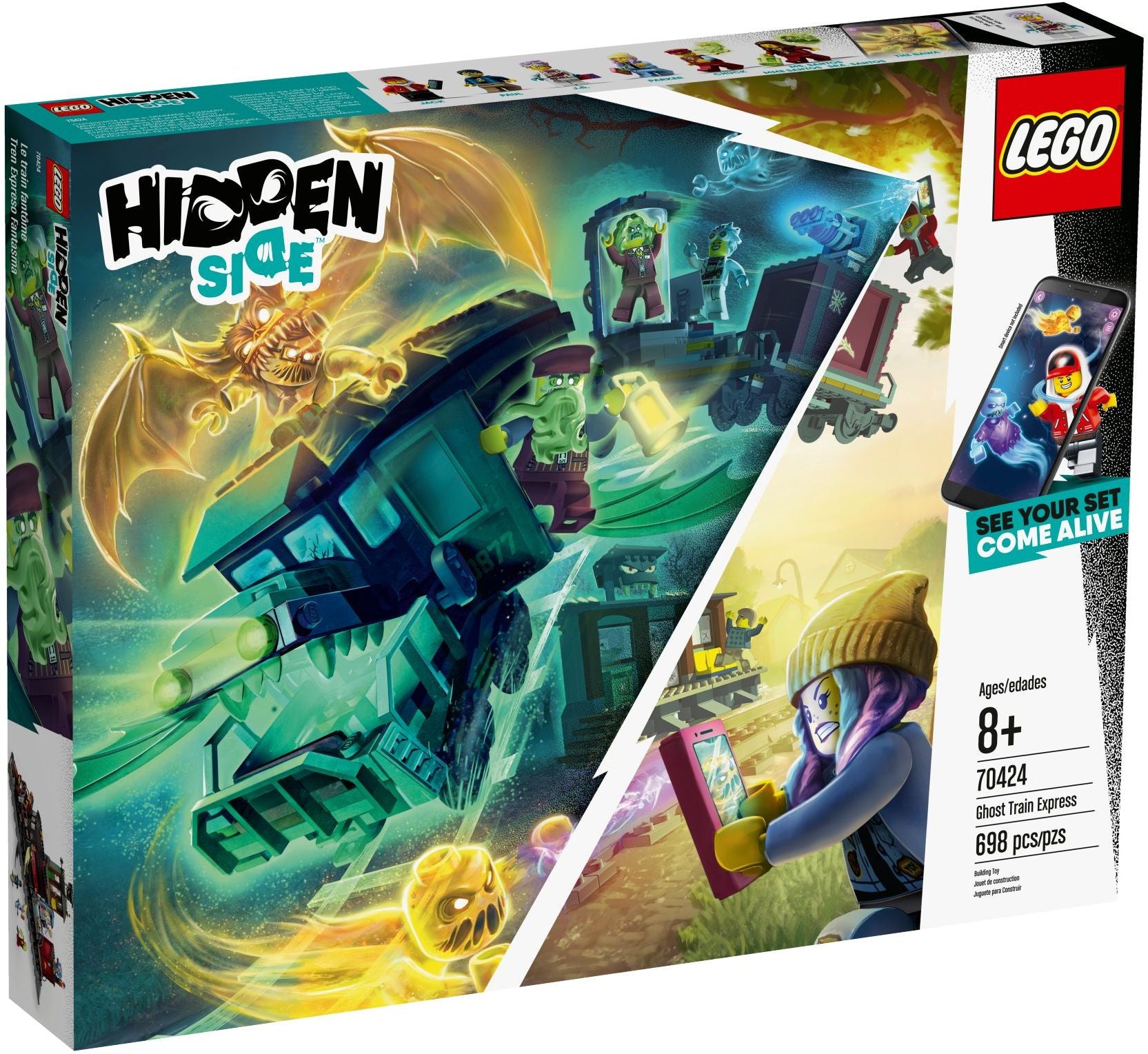 LEGO Hidden Side Geister-Expresszug 70424