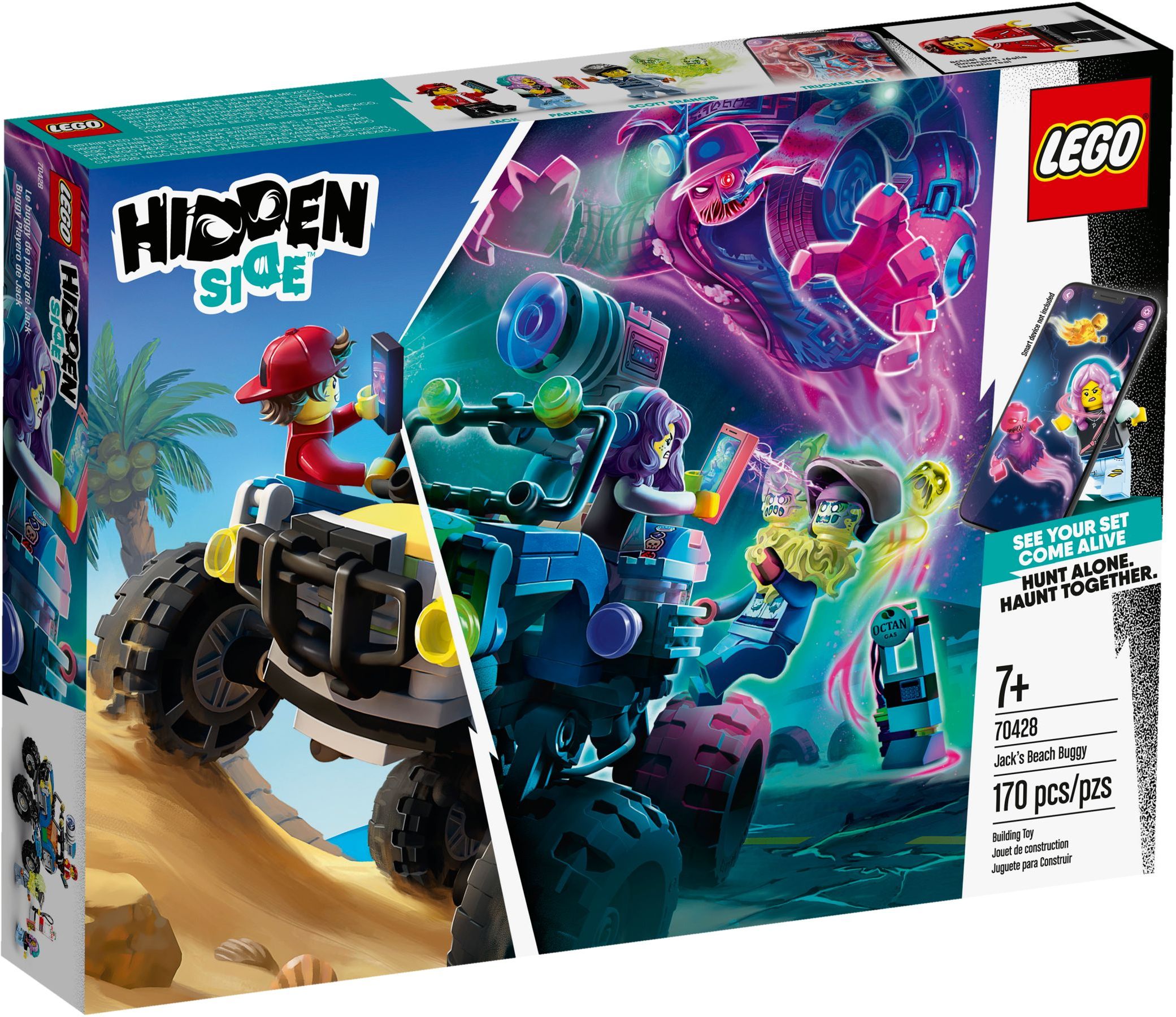 LEGO Hidden Side Jacks Strandbuggy 70428