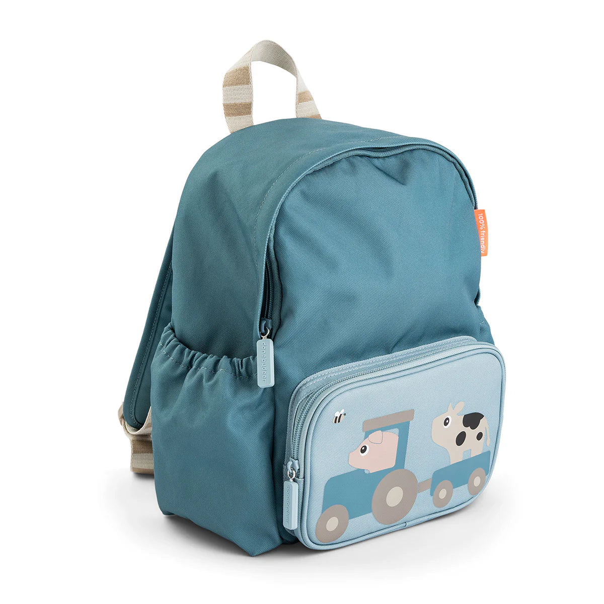 Done by Deer Kinderrucksack Tiny farm Blau 7,5 L