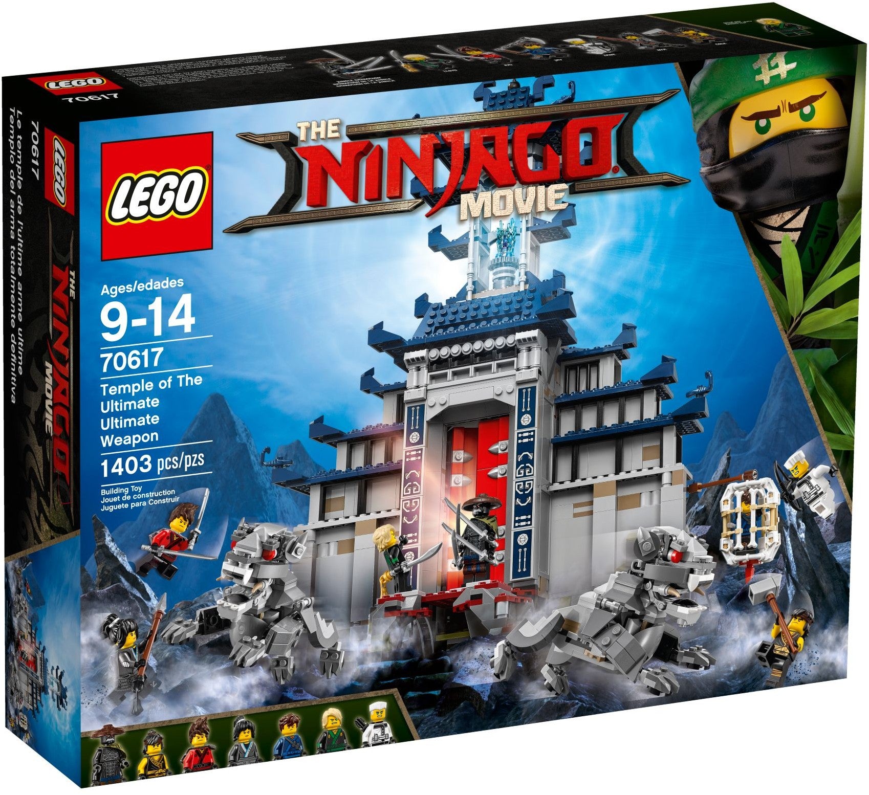 LEGO Ninjago Ultimatives Tempel-Versteck 70617