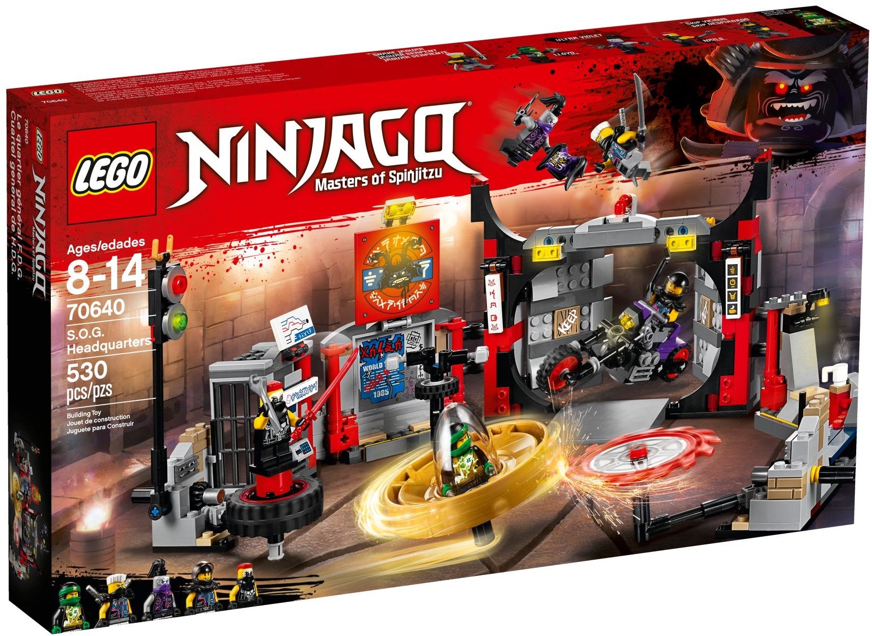 LEGO Ninjago Hauptquartier der Motorradfahrer 70640