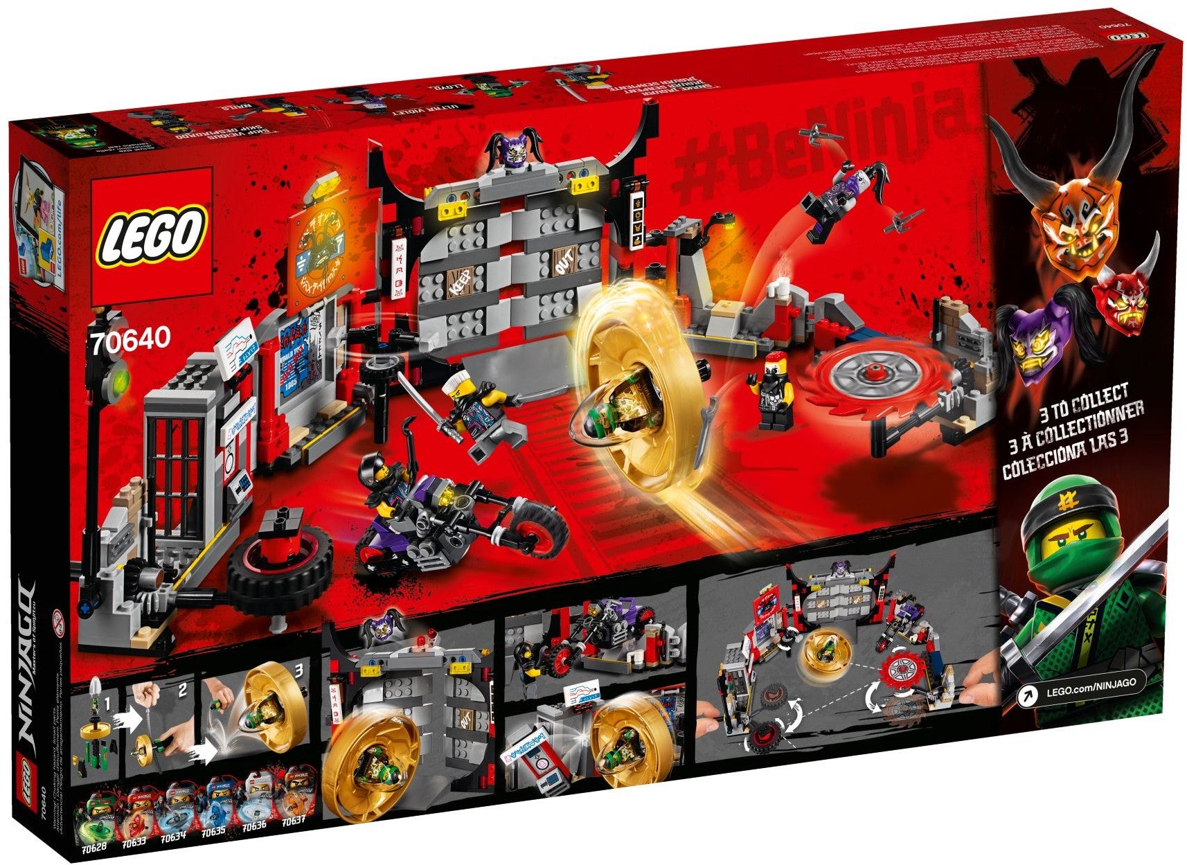 LEGO Ninjago Hauptquartier der Motorradfahrer 70640