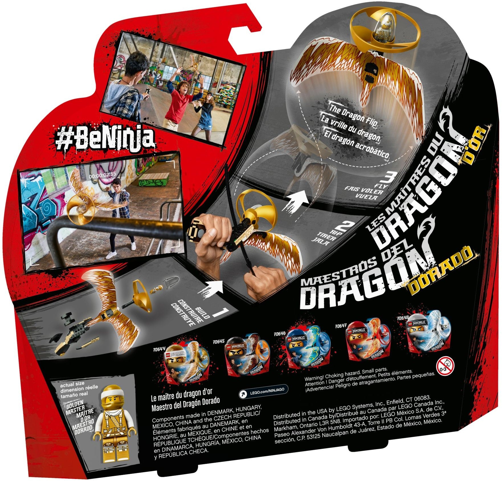 LEGO Ninjago Goldener Drachenmeister 70644