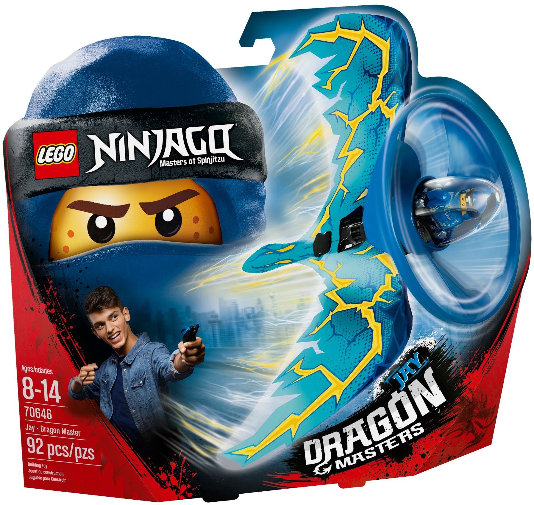LEGO Ninjago Drachenmeister Jay 70646
