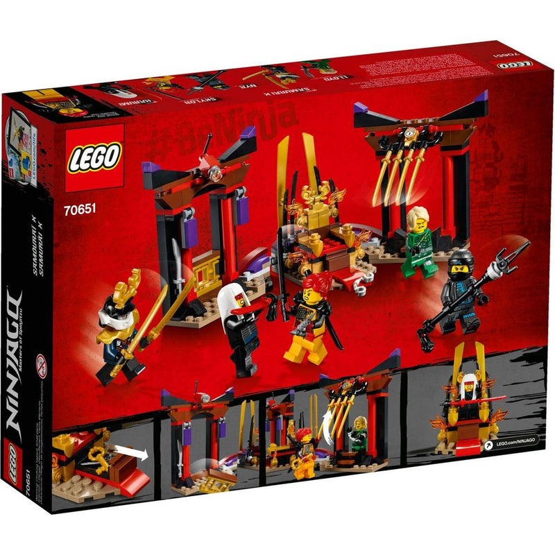 LEGO Ninjago Duell im Thronsaal 70651
