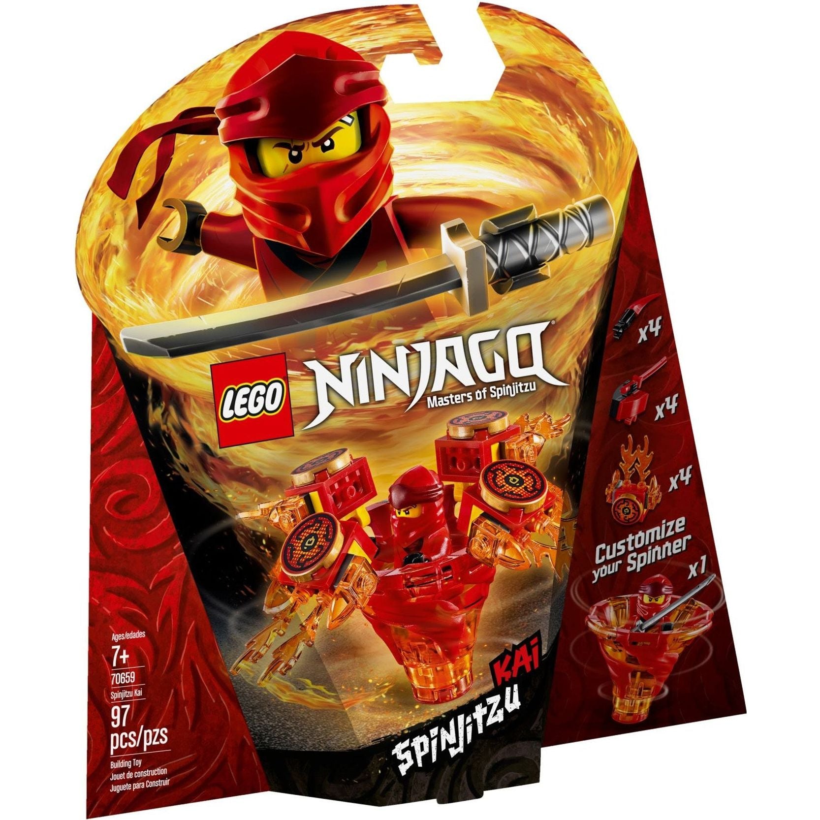 LEGO® Ninjago Spinjitzu Kai 70659