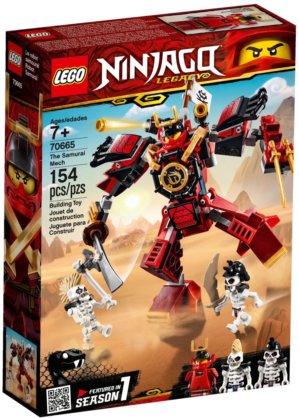 LEGO Ninjago Samurai-Roboter 70665