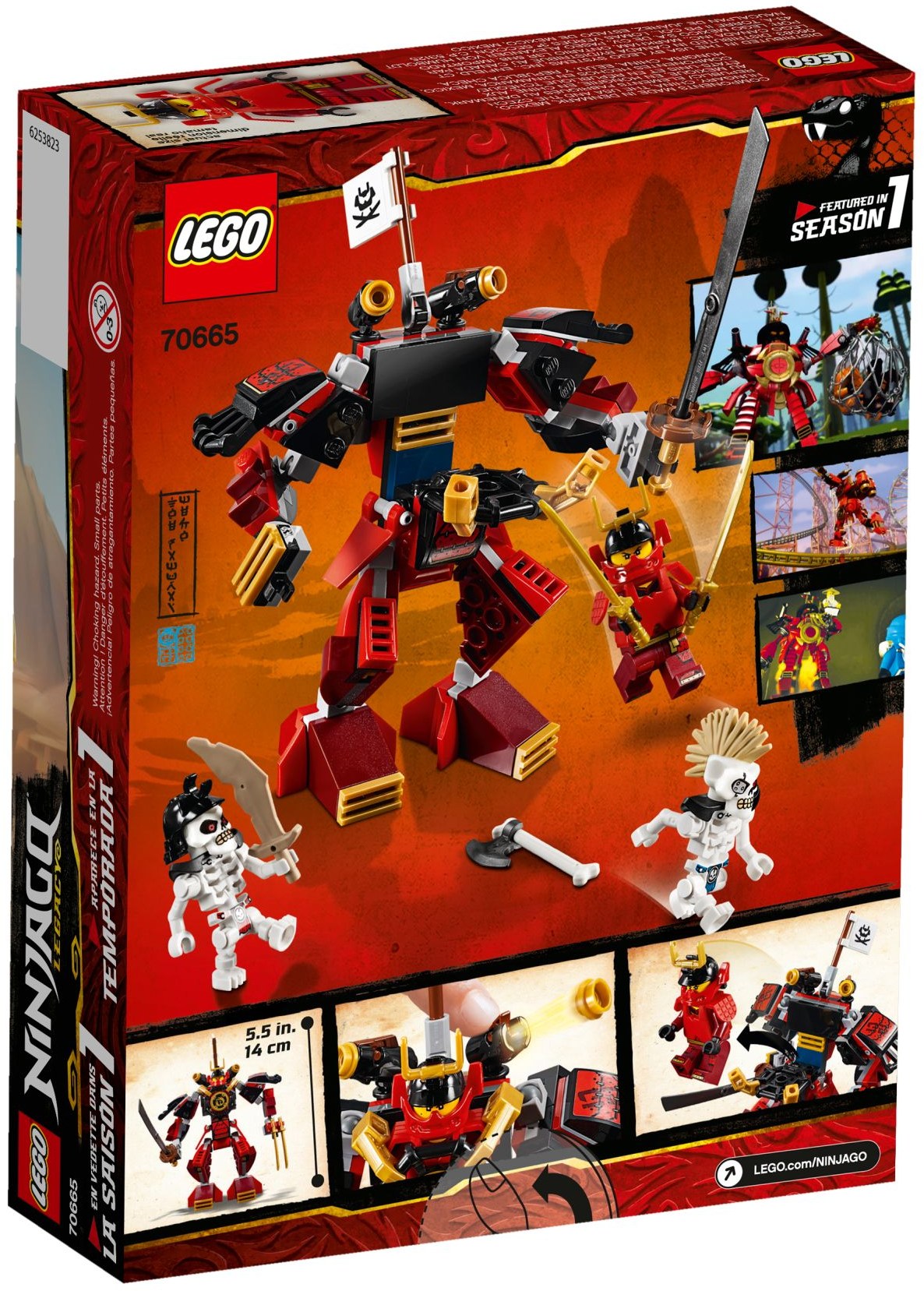 LEGO Ninjago Samurai-Roboter 70665