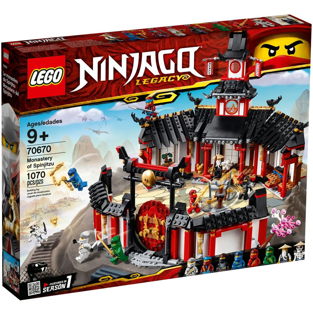 LEGO Ninjago Kloster des Spinjitzu 70670