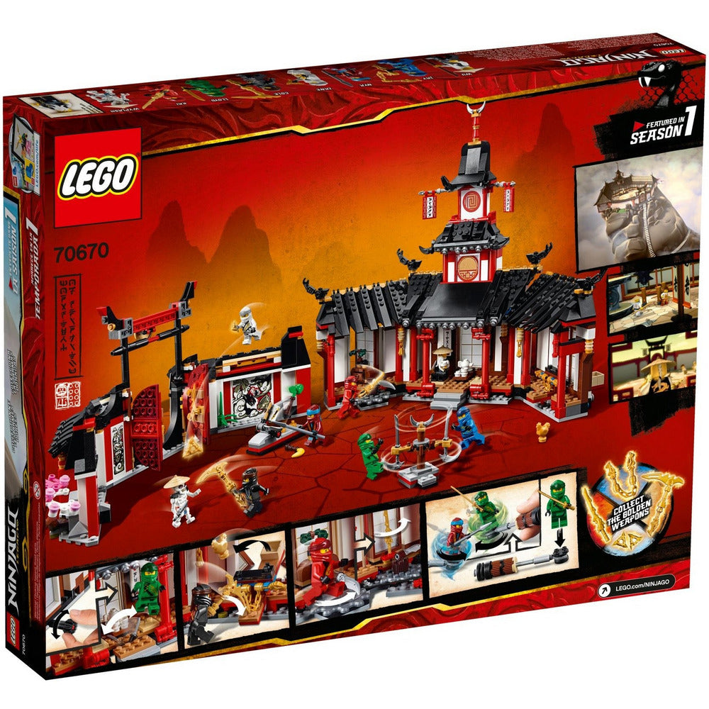 LEGO Ninjago Kloster des Spinjitzu 70670