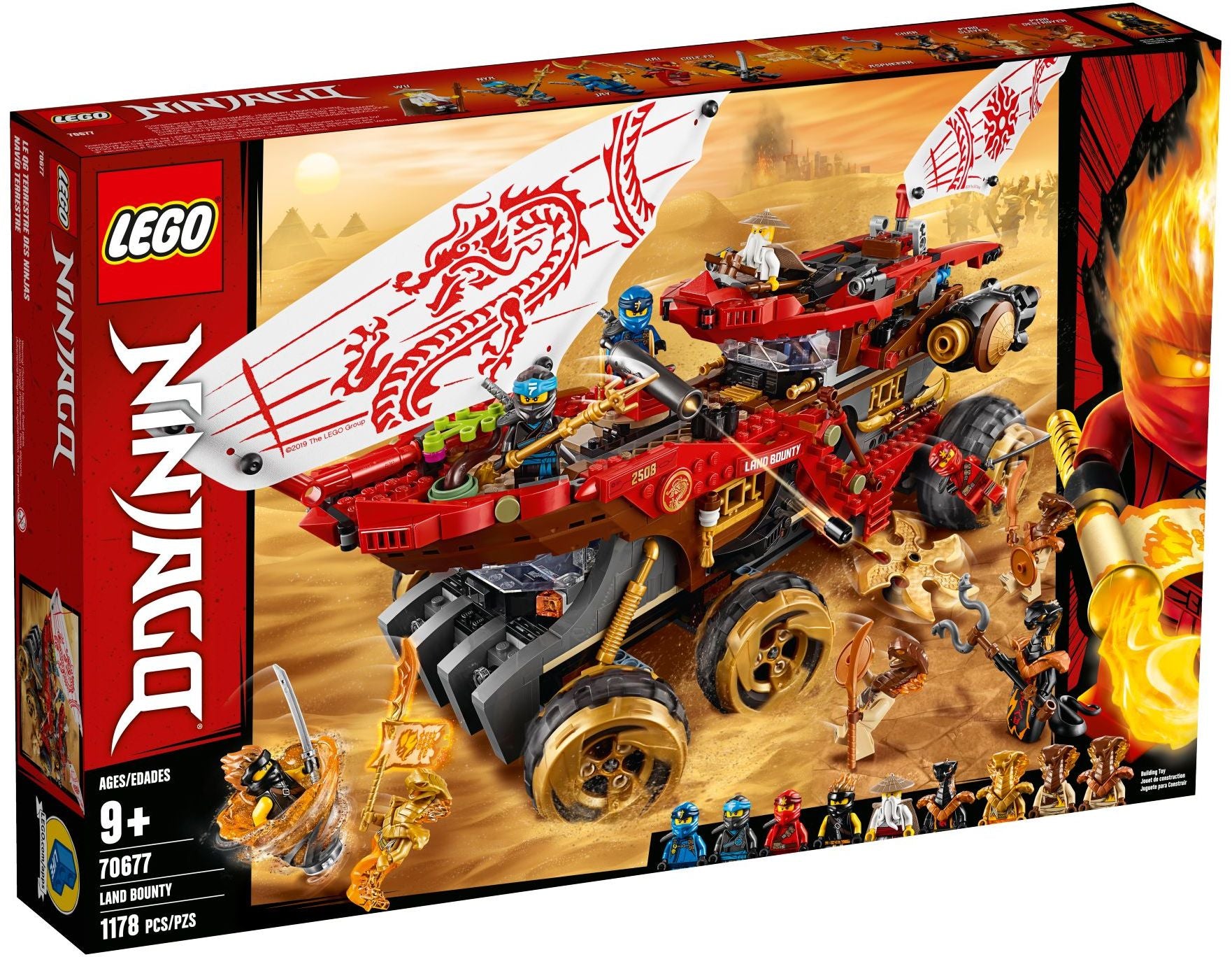 LEGO Ninjago Wüstensegler 70677