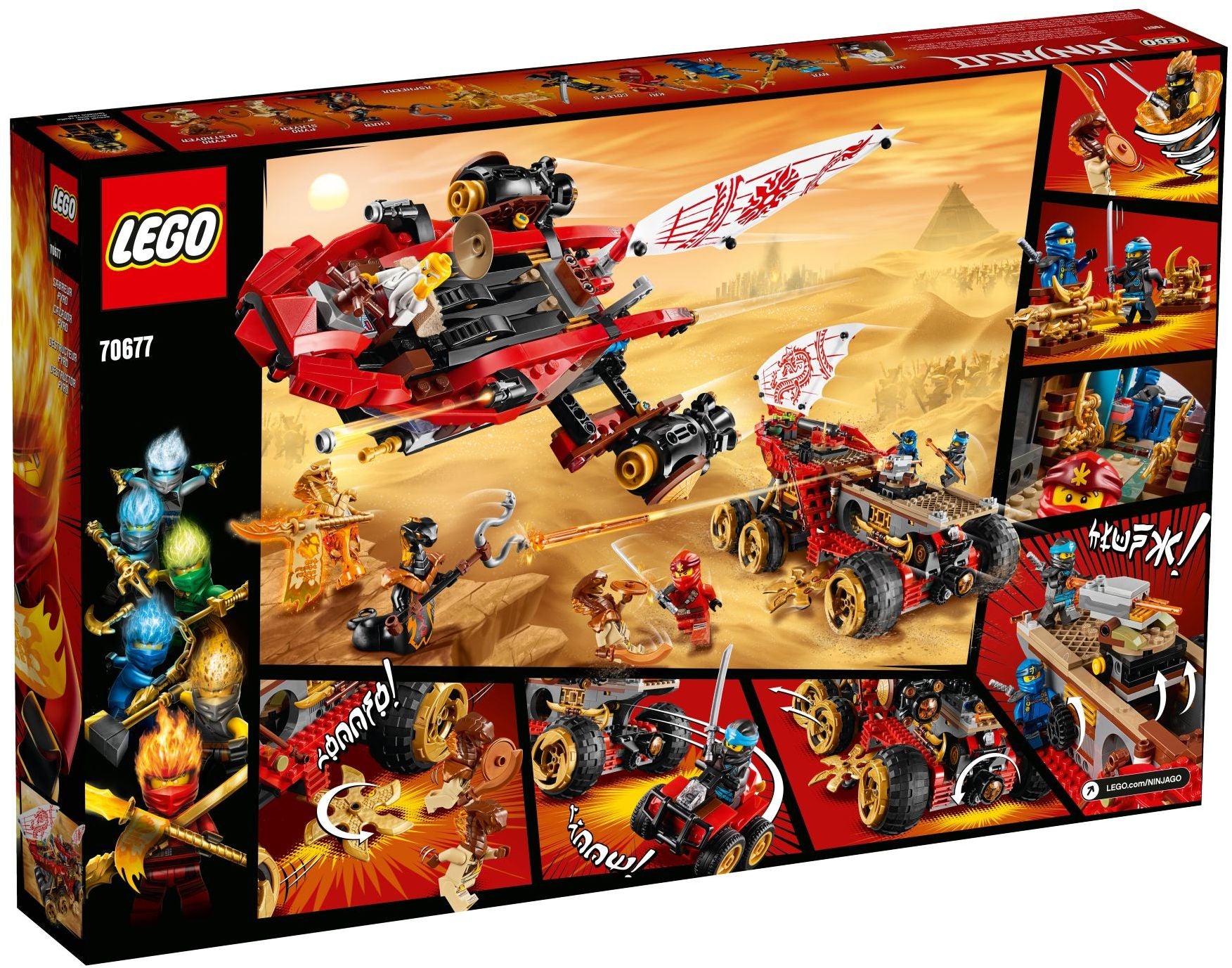 LEGO Ninjago Wüstensegler 70677