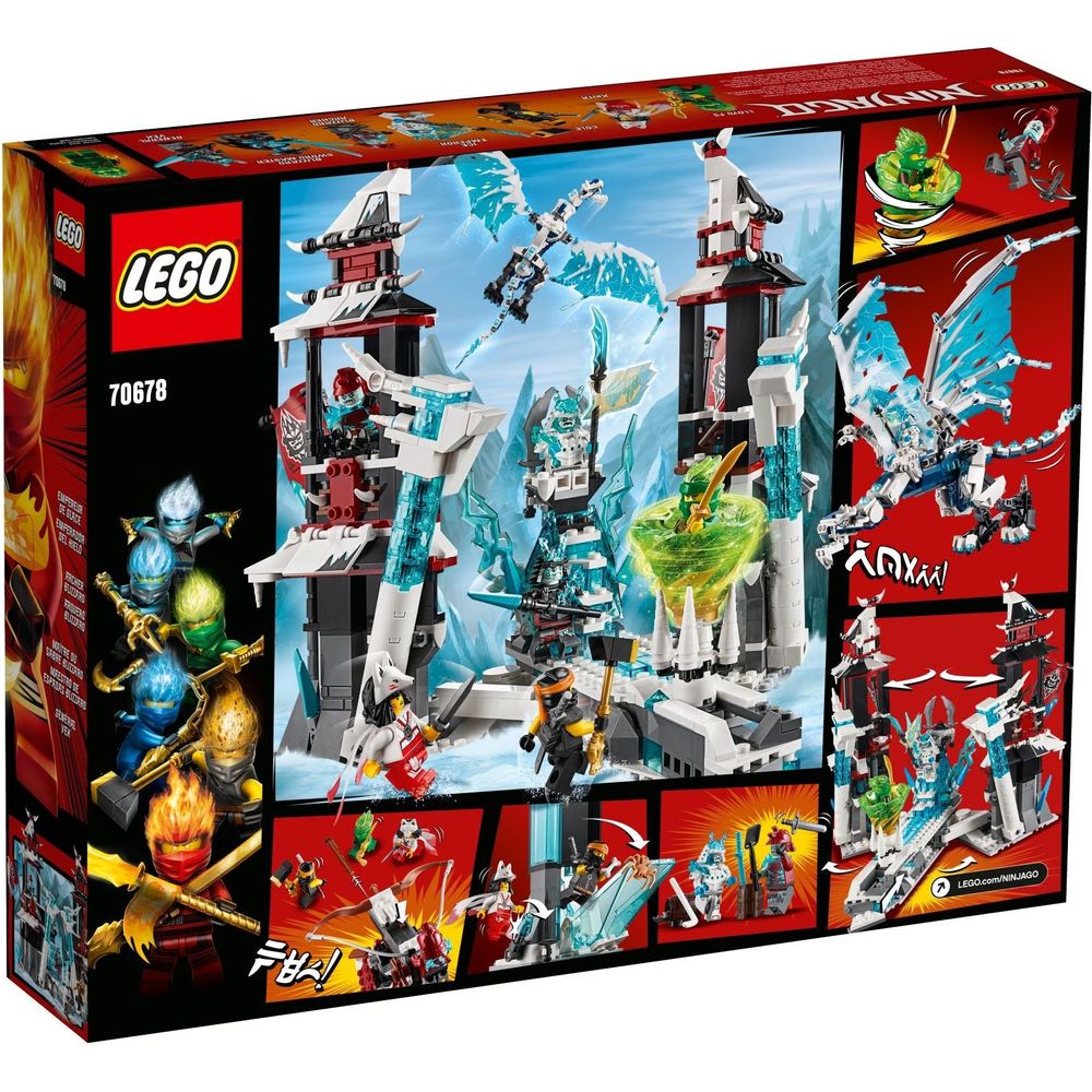 LEGO Ninjago Festung im ewigen Eis 70678