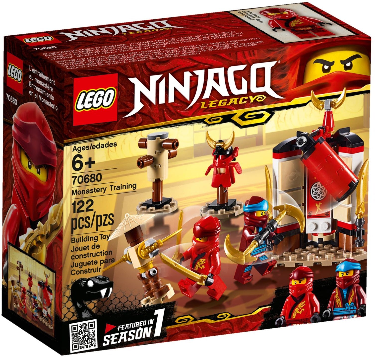 LEGO Ninjago Ninja Tempeltraining 70680