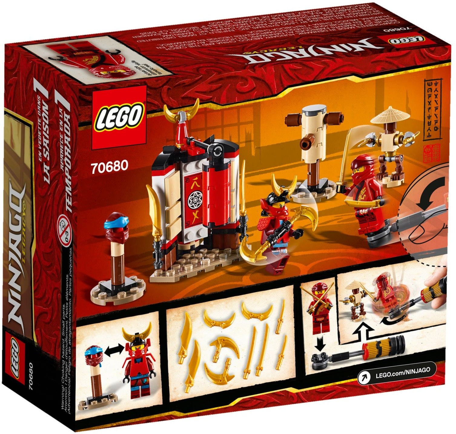 LEGO Ninjago Ninja Tempeltraining 70680