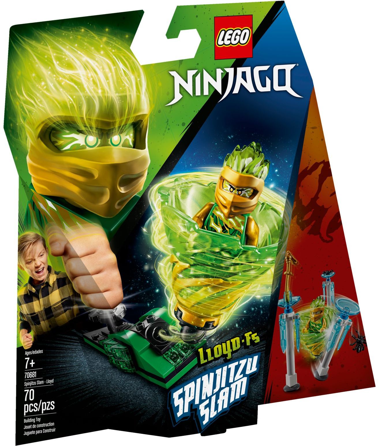 LEGO Ninjago Spinjitzu Slam Lloyd 70681