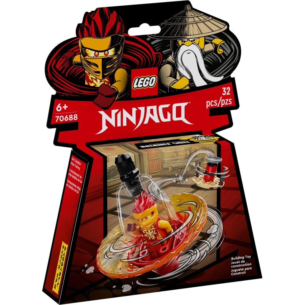 <transcy>LEGO NINJAGO Entraînement au Spinjitzu de Kai 70688</transcy>