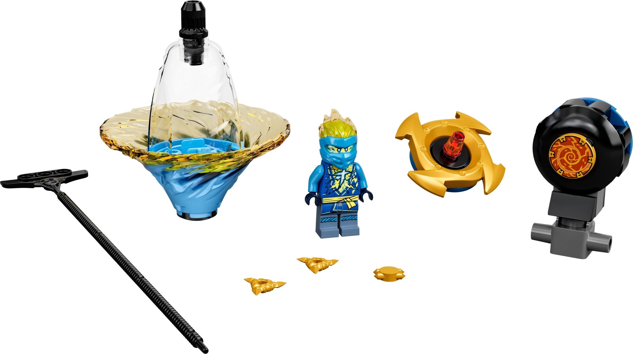 <transcy>LEGO NINJAGO L'entraînement de spinjitzu ninja de Jay 70690</transcy>