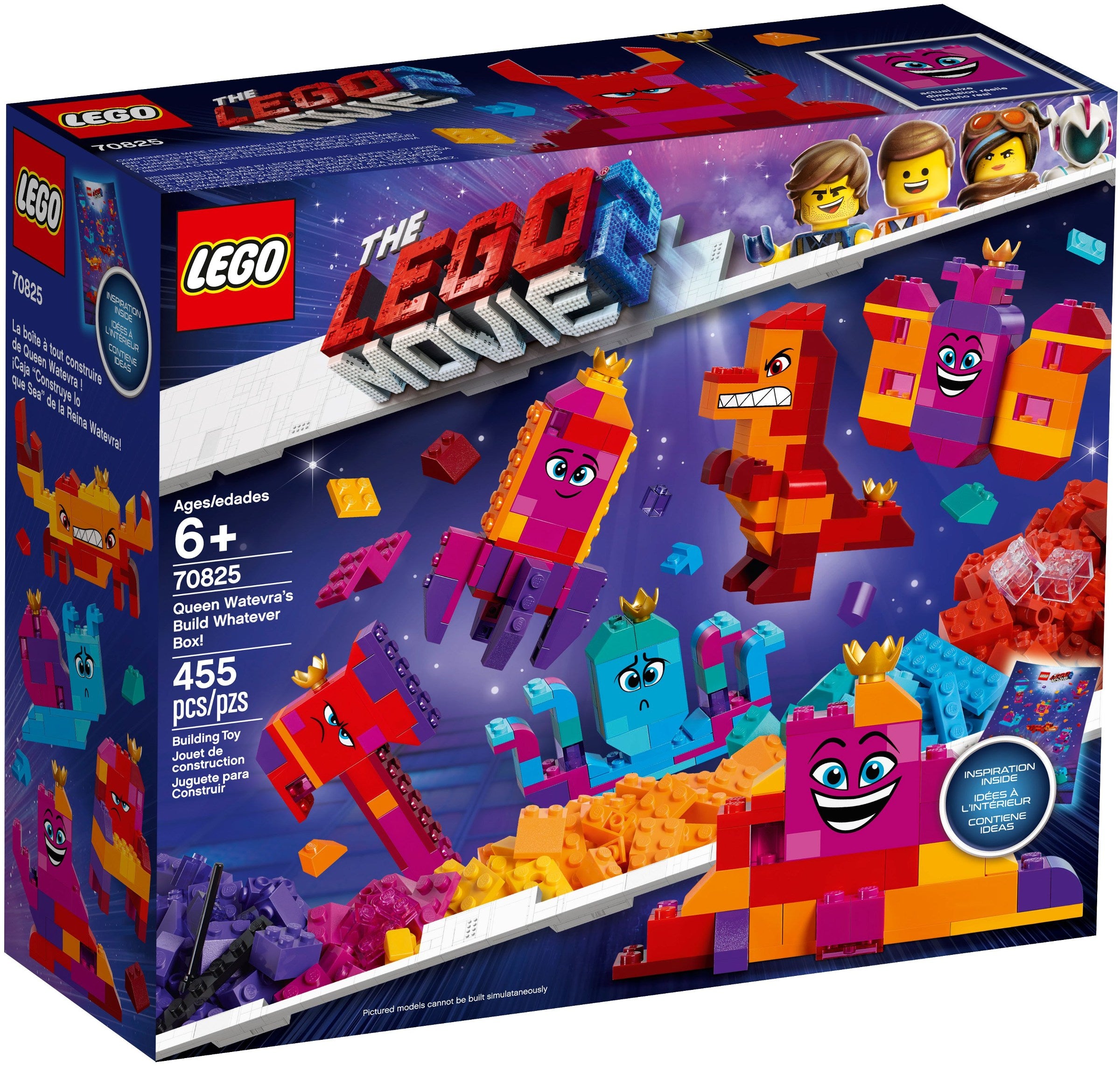 LEGO Movie Königin Wasimma Si-Willis Bau-Was-Du-Willst-Box 70825