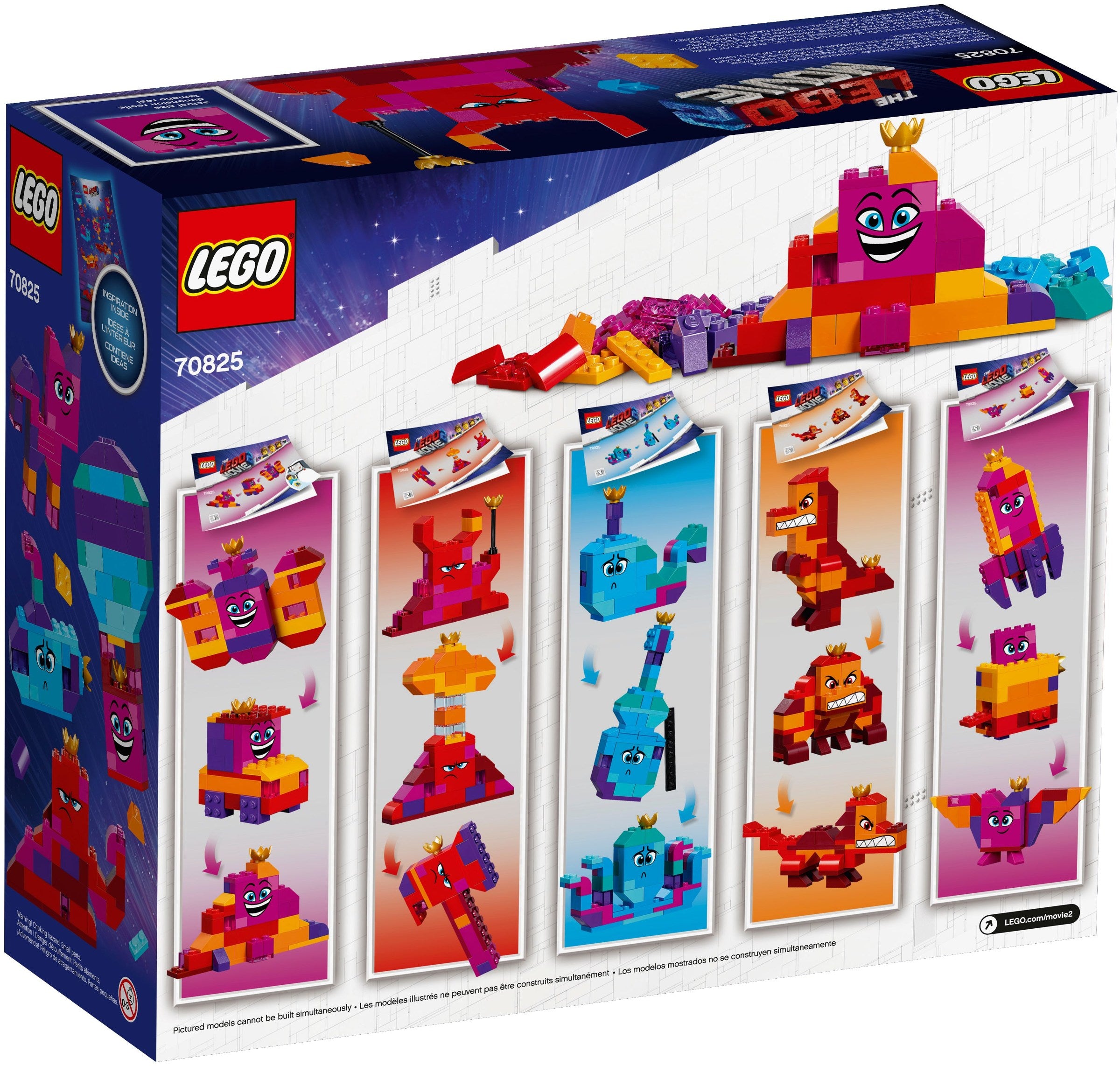 LEGO Movie Königin Wasimma Si-Willis Bau-Was-Du-Willst-Box 70825