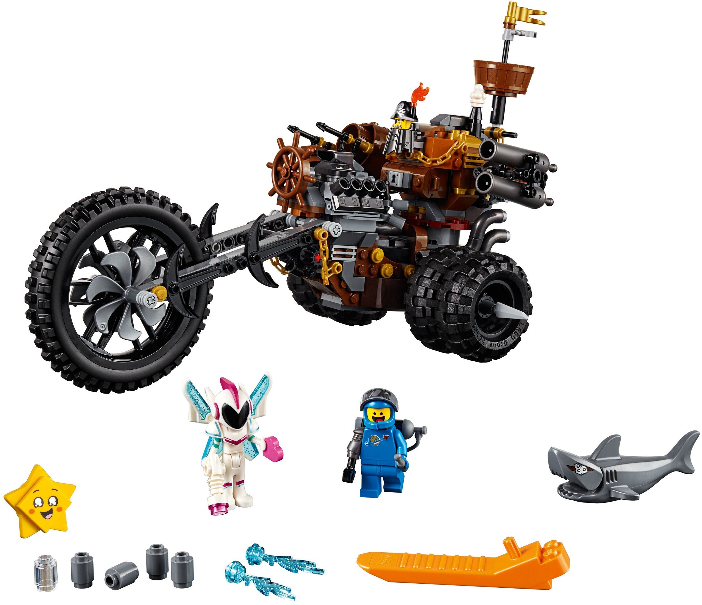 LEGO Movie MetalBeard's Heavy Metal Motor Trike 70834