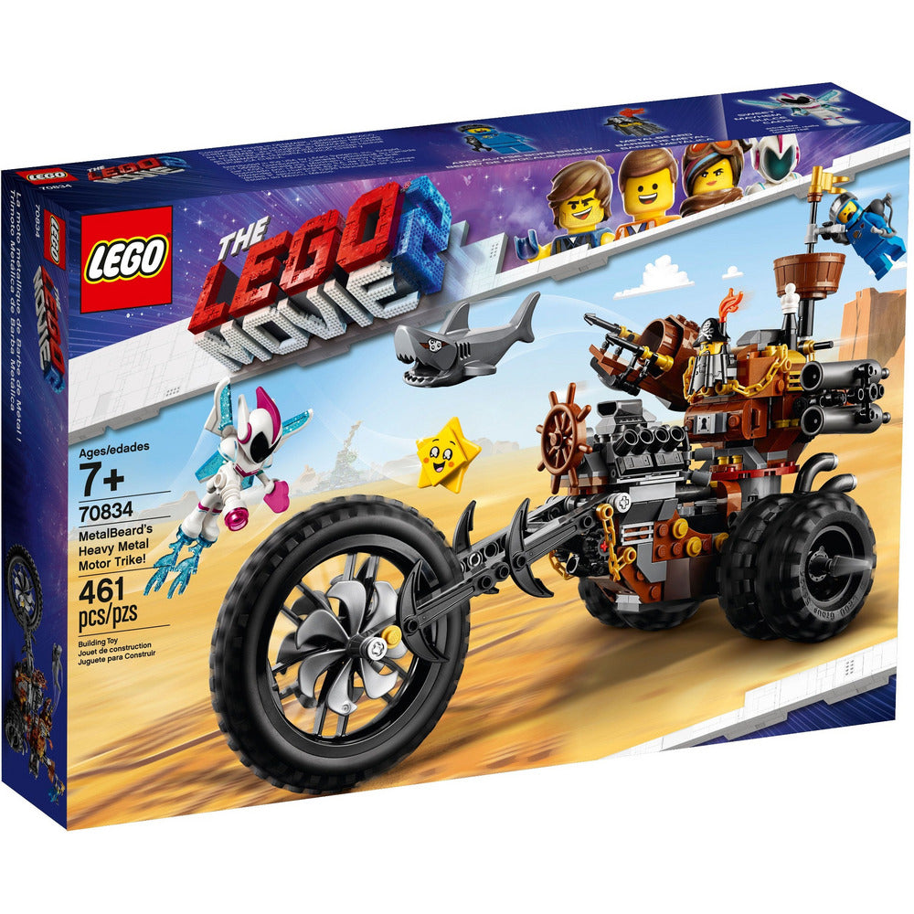 LEGO Movie MetalBeard's Heavy Metal Motor Trike 70834