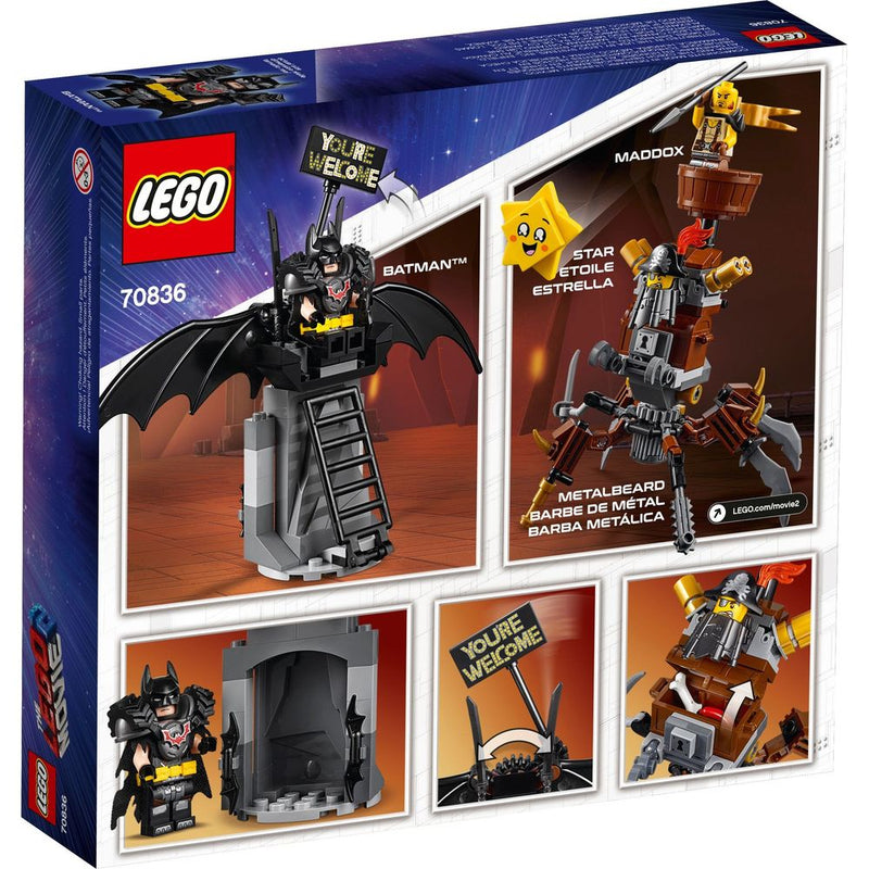 LEGO The LEGO Movie 2 Einsatzbereiter Batman und Eisenbart 70836