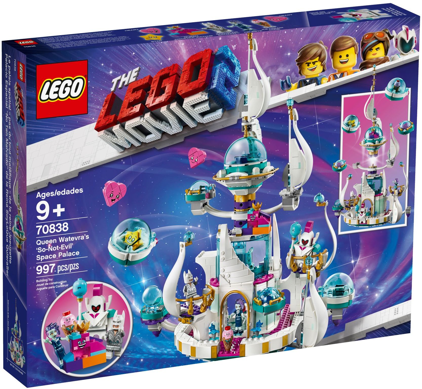 LEGO LE FILM LEGO Temple de l'espace 70838